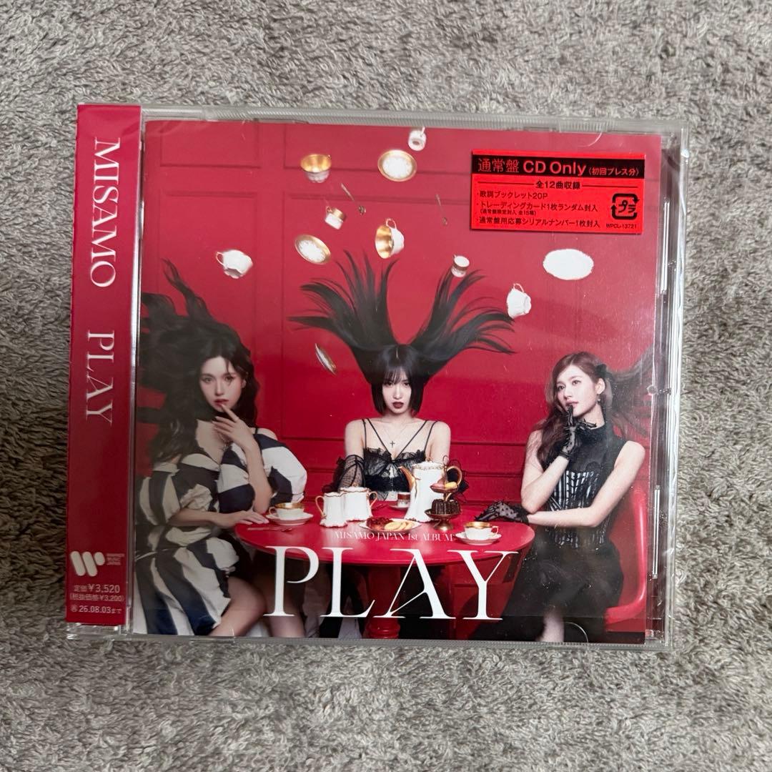 MISAMO PLAY 通常盤 CD（シリアル、トレカなし） - メルカリ