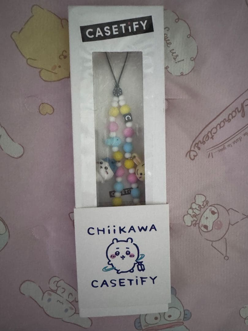ちいかわ CASETiFY ケースティファイ ストラップ 楽天市場】【公式】 CASETiFY Chiikawa Hachiware Usagi ちいかわ