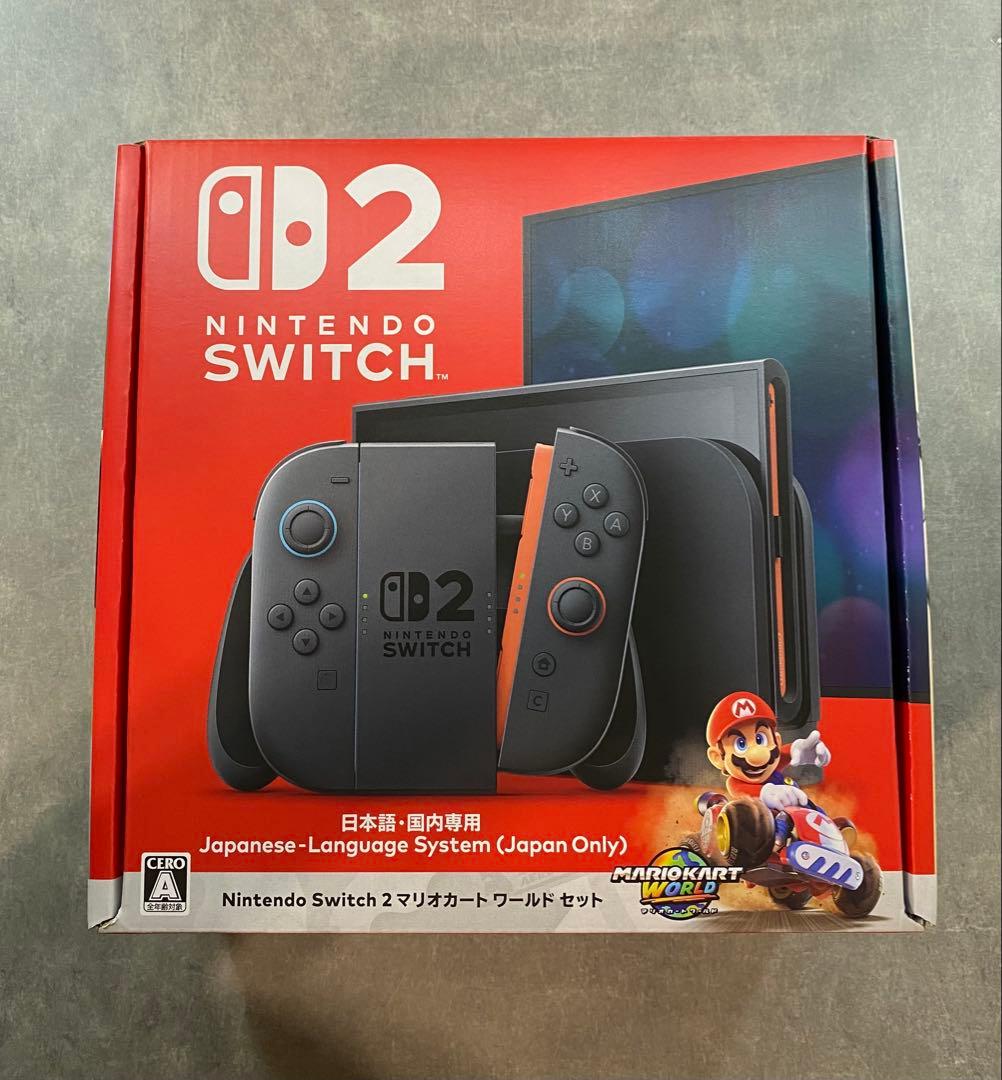【新品最安値】 Switch2 マリオカートワールド セット 日本語・国内専用 Nintendo Switch 新品 (Nintendo 2 マリオカート ワールドセット) 日本