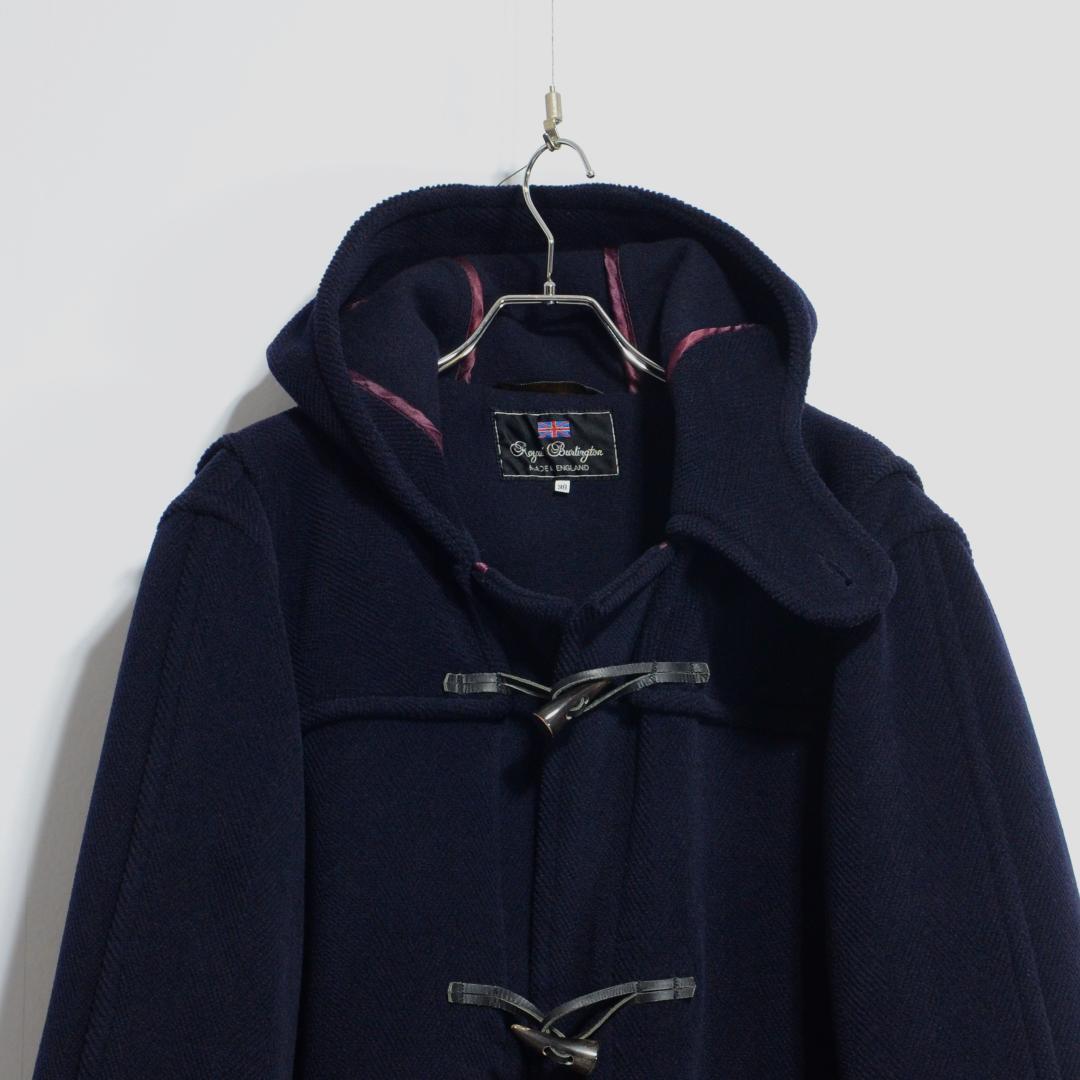 超極上品 ムーアブルック ダッフルコート Rバーリントン ネイビー 38