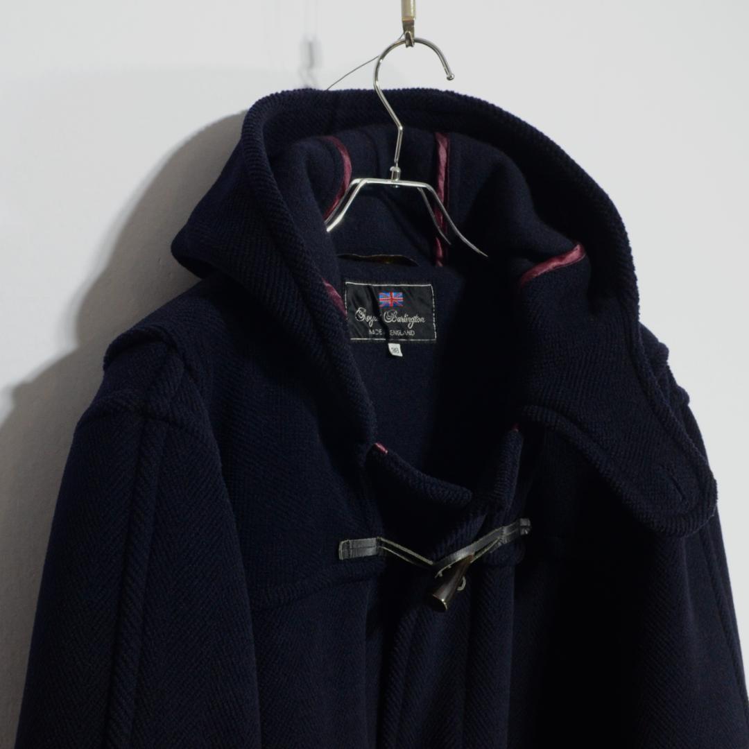 超極上品 ムーアブルック ダッフルコート Rバーリントン ネイビー 38