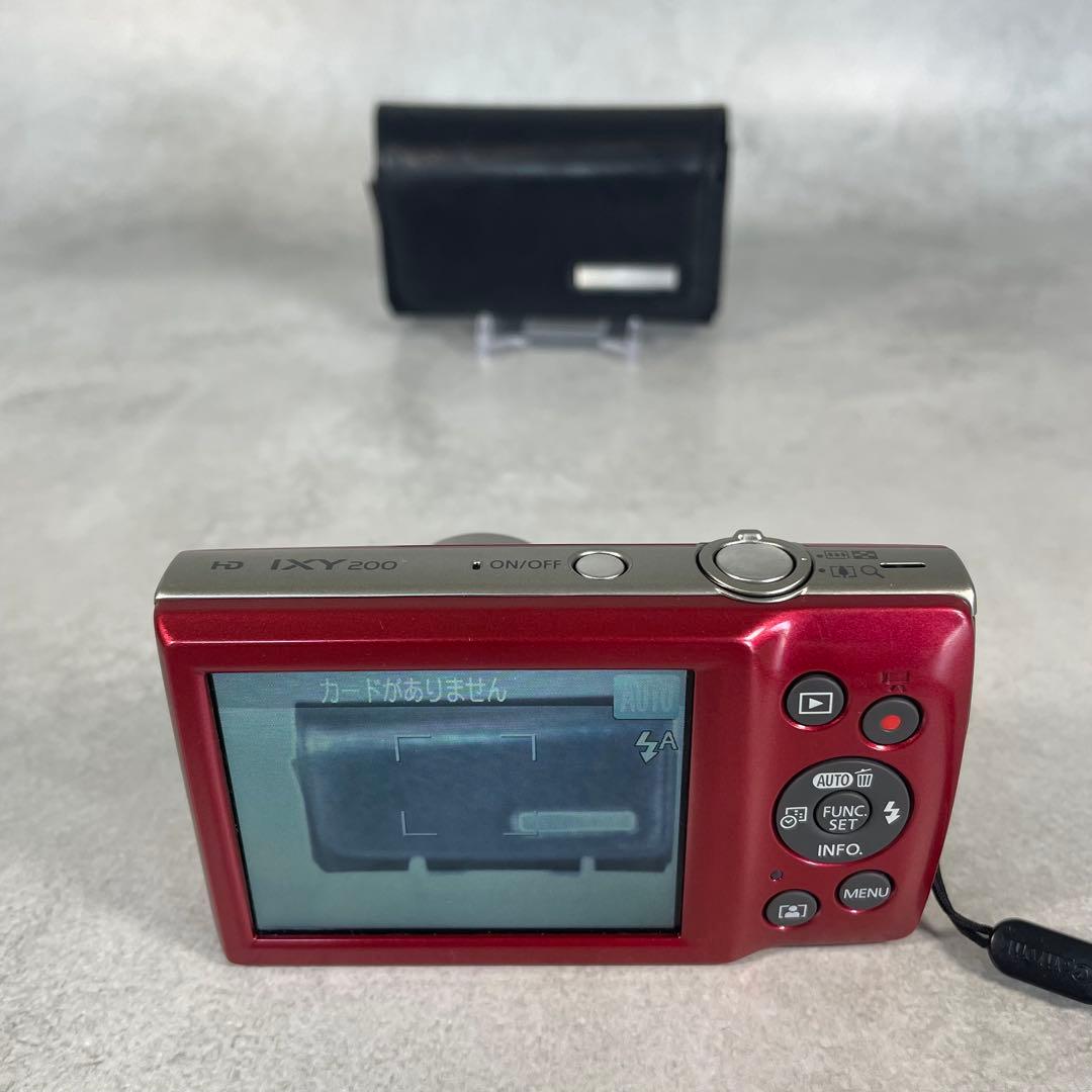 ✨極美品✨ Canon IXY 200 レッド オールド コンデジ 充電器セット