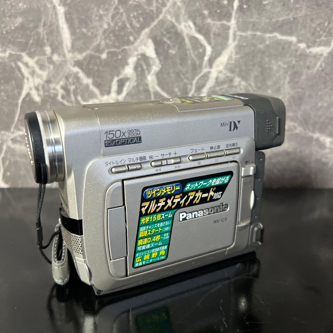 通電確認済】Panasonic NV-C5 ビデオカメラ miniDV - メルカリ
