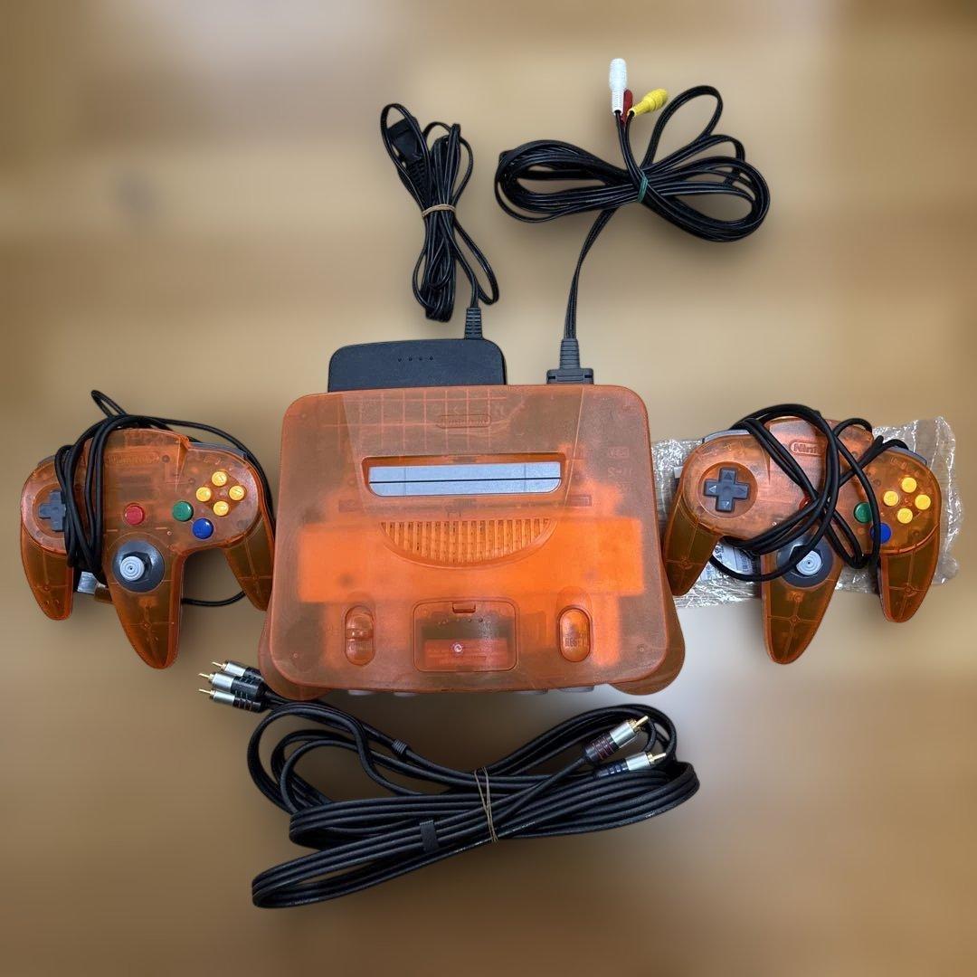 ニンテンドー64 クリアオレンジ ニンテンドー64 / クリアオレンジ（ダイエーホークス優勝記念モデル