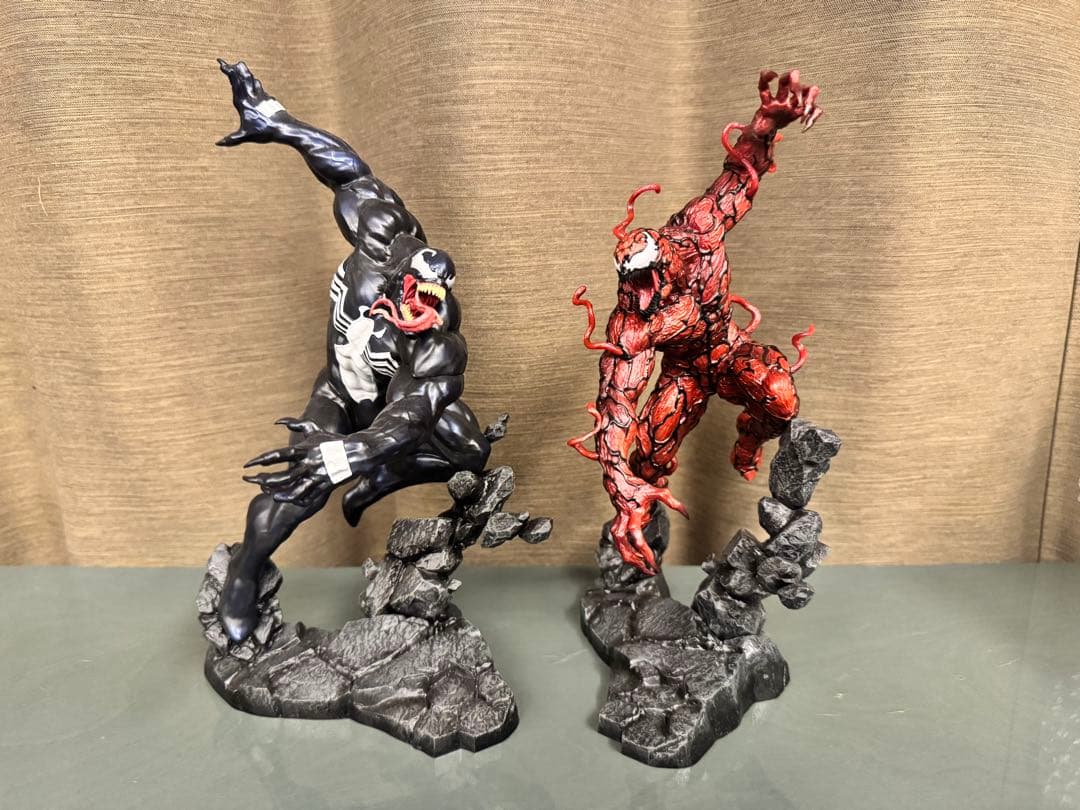 Happyくじ VENOM A賞 ヴェノム Last賞 カーネイジ フィギュア - メルカリ