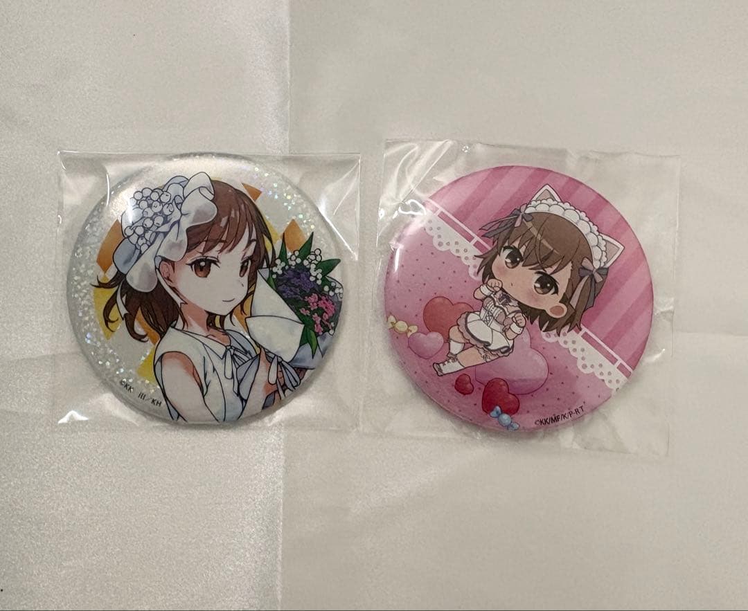 とある科学の超電磁砲 御坂美琴 缶バッジセット - メルカリ