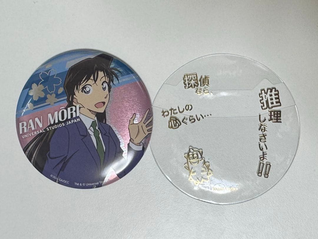 USJ 名探偵コナン 缶バッジ 毛利蘭 - メルカリ