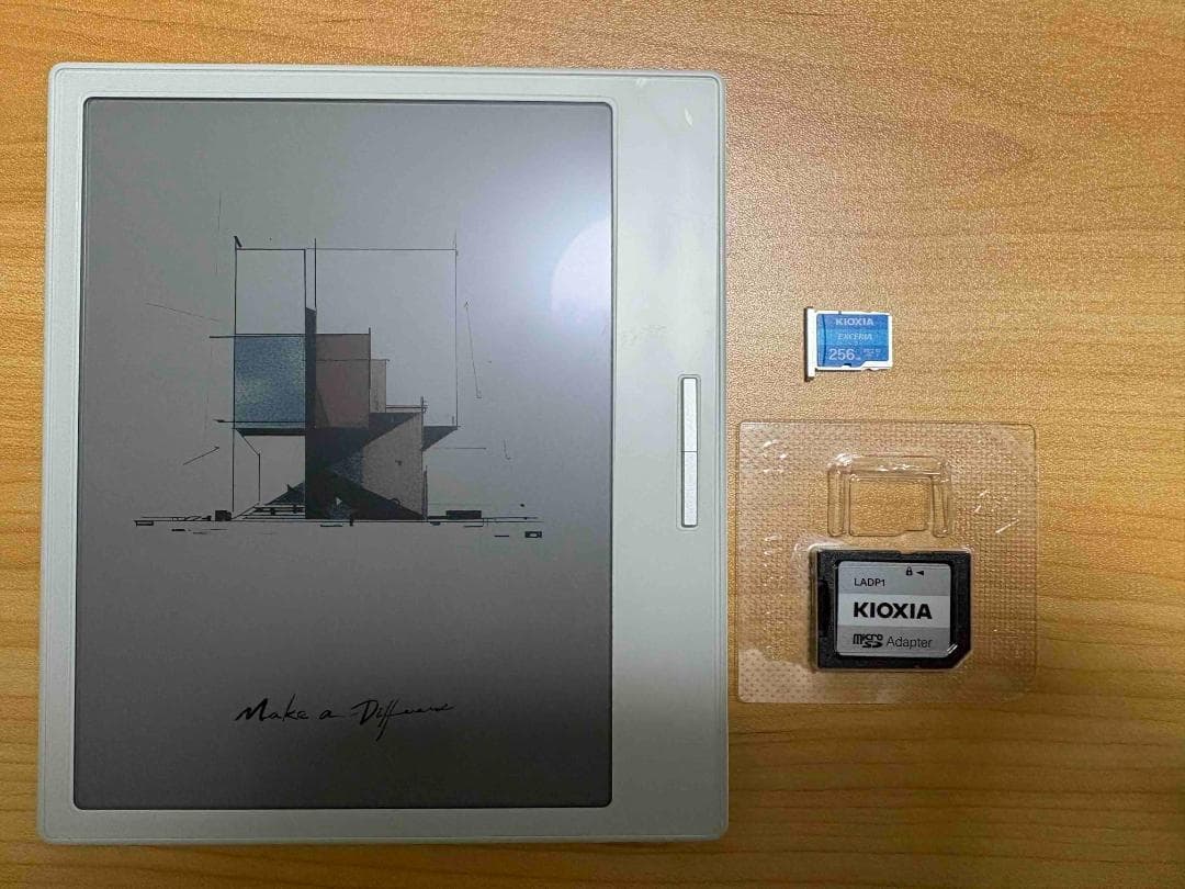 シ*ジ様 BOOX GO color 7白(gen1)本体　※sdカード256g BOOX Go Color 7 レビュー／待望のカラー電子書籍リーダー。気になる点