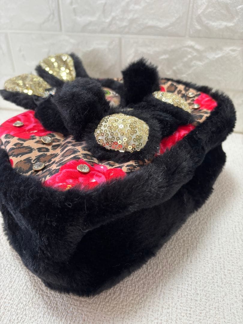 さ*ー様 コヤンイサムチョン ハンドメイド ファーショルダーバッグ