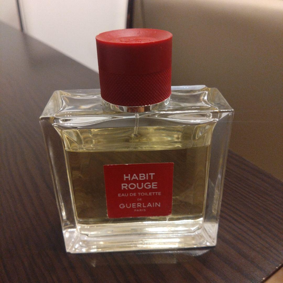 香水(女性用) Guerlain Habit Rouge Eau de Toilette Embrace the Timeless Tradition of Guerlain Habit Rouge