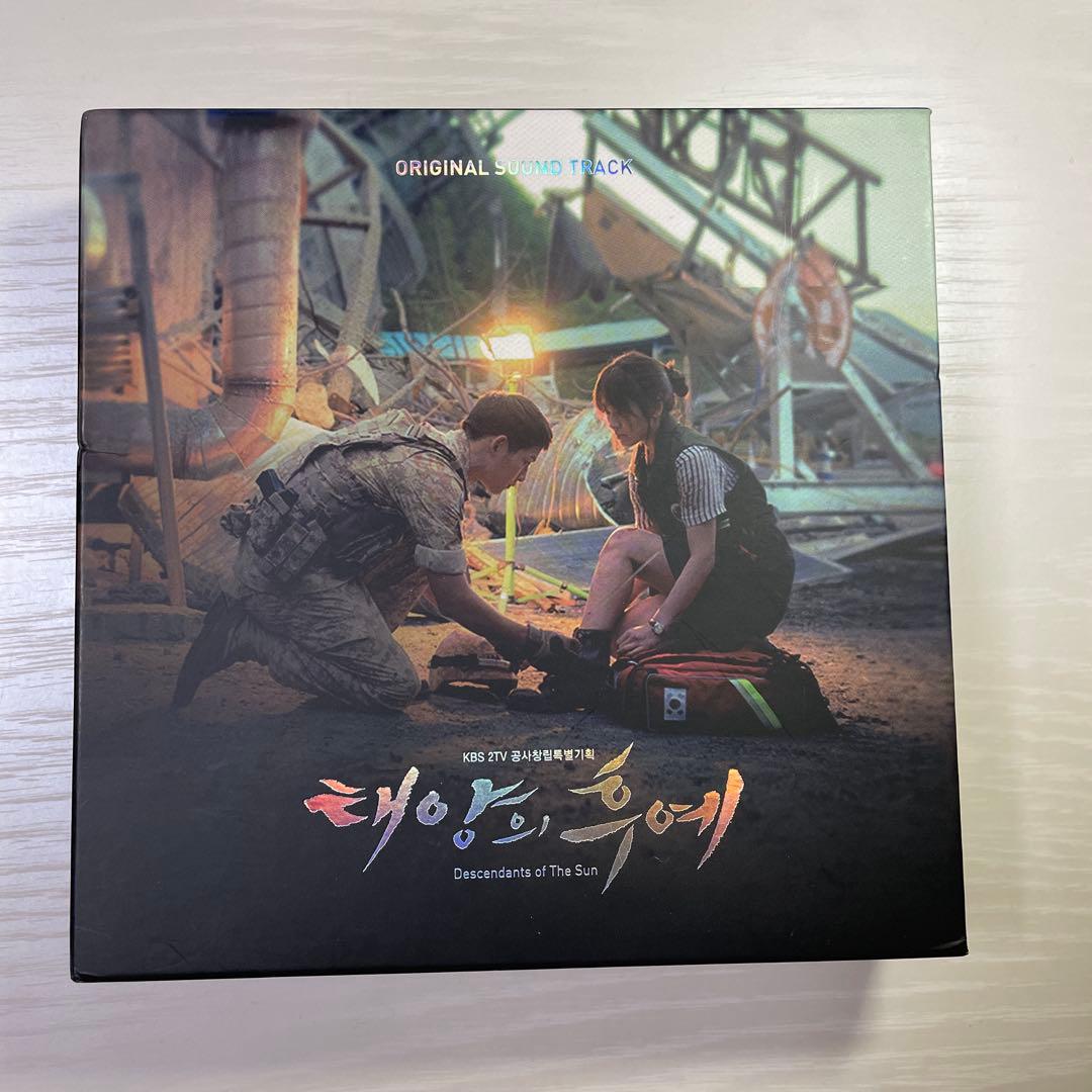 韓国ドラマ「太陽の末裔 」OST♪ vol.1vol.2セットCD＋DVD台湾版 韓国ドラマ「太陽の末裔」OST オリジナル サウンドトラック CD