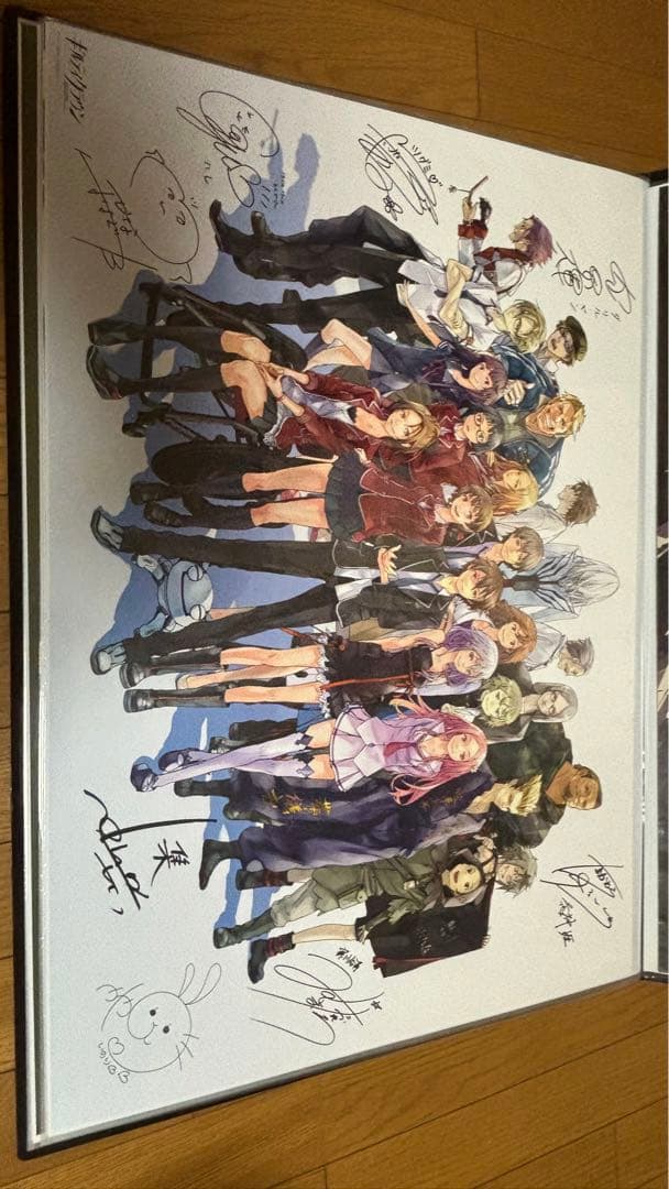 ギルティクラウン　複製サイン入り　B2ポスター 両面 ギルティクラウン A4 ポスター 葬儀社 ② - メルカリ