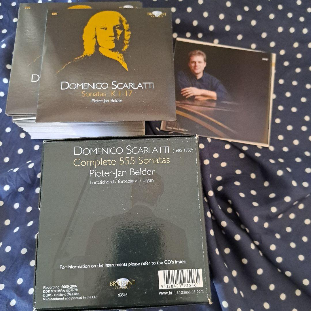 ピーター=ヤン・ベルダー『D.スカルラッティ：ソナタ全集』 (CD36枚組