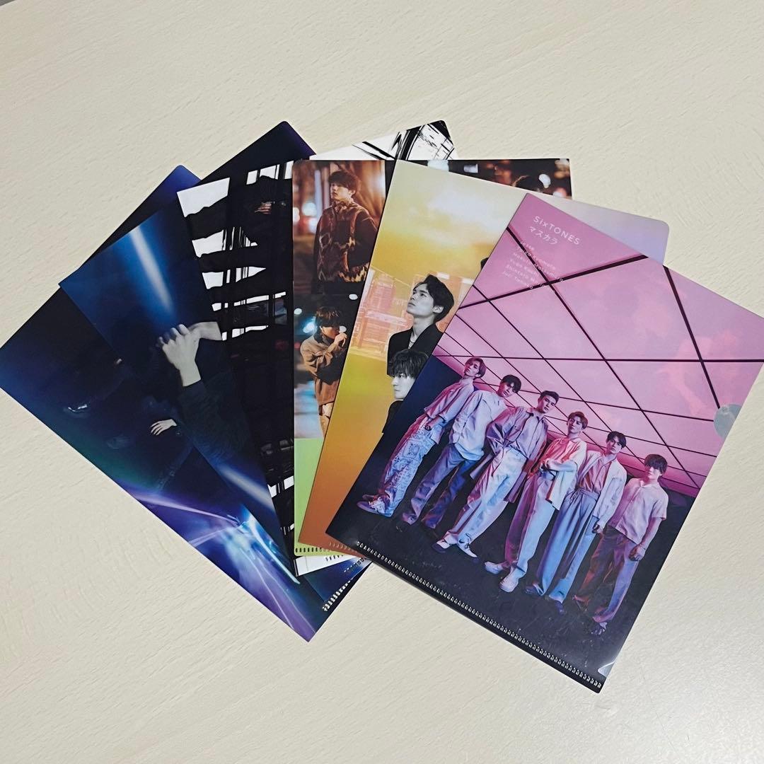 SixTONES クリアファイル6枚セット A5サイズ - メルカリ