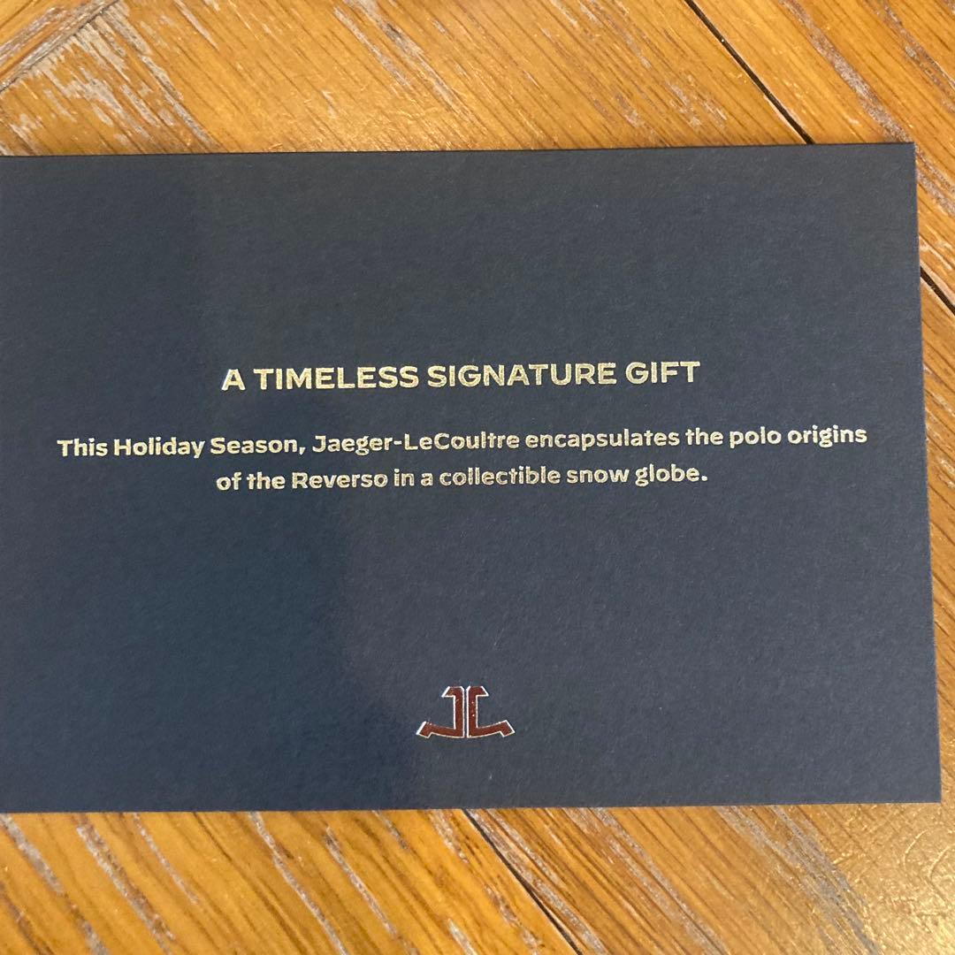 2025年新作】 ジャガールクルト スノードーム ノベルティ 非売品