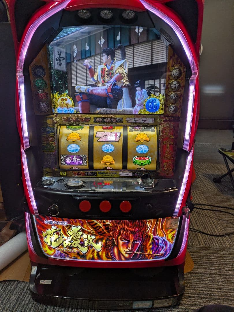 花の慶次　天に愛されし漢　初代　実機 戦国パチスロ 花の慶次～天に愛されし漢～ 秀吉パネル スロット実機