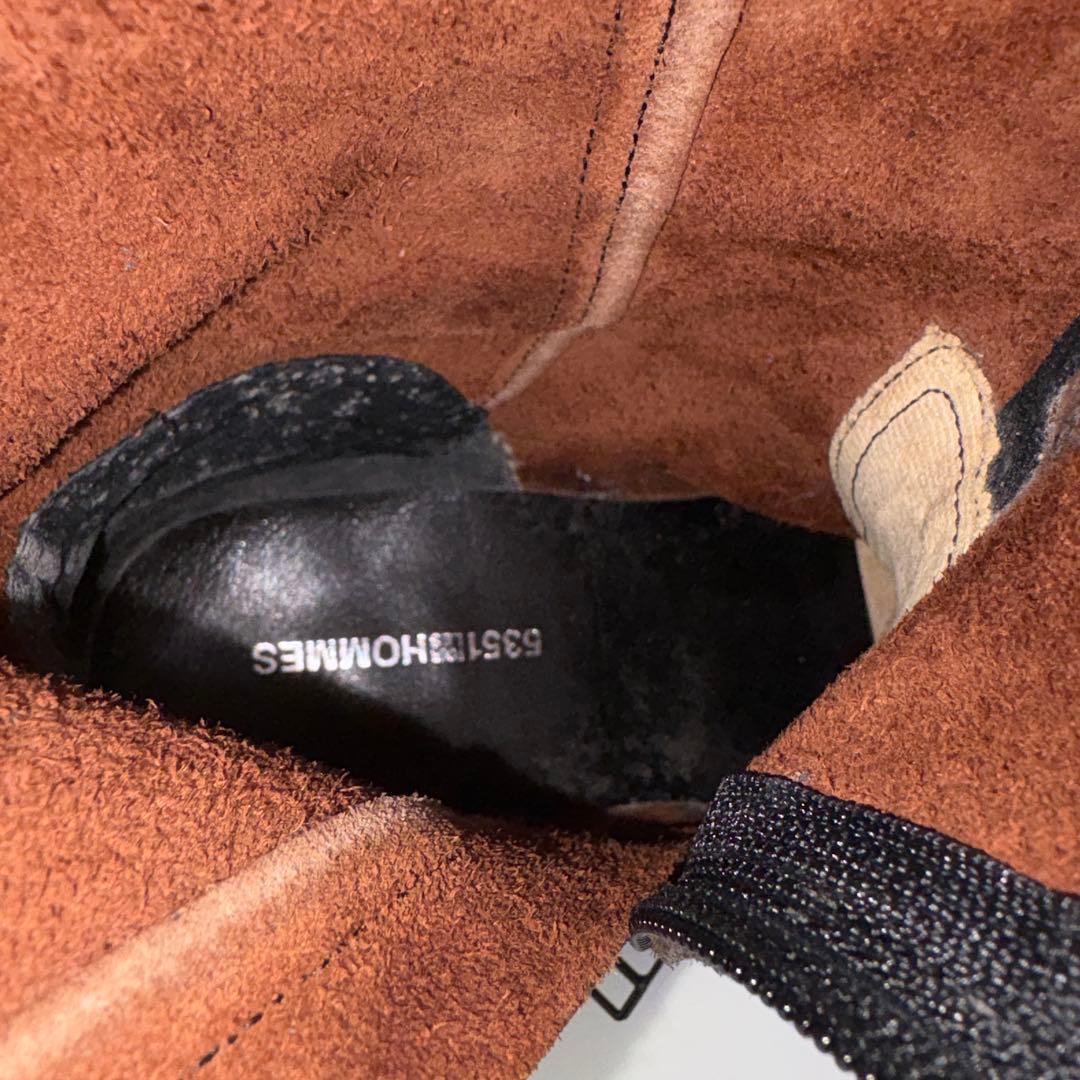 5351 POURLES HOMMES エンジニアブーツ【42】ブラウン Y2K 5351 POUR