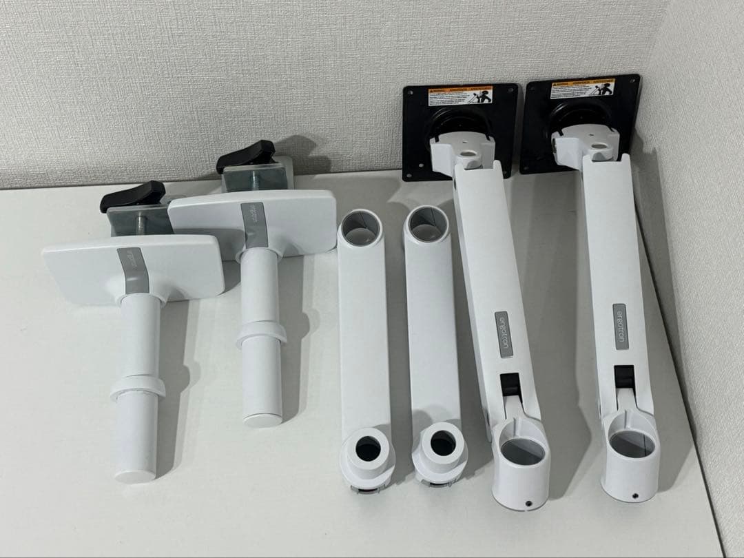 エルゴトロンlx ホワイト モニターアーム ×2 Amazon.co.jp: ERGOTRON エルゴトロン LX モニターアーム デスク