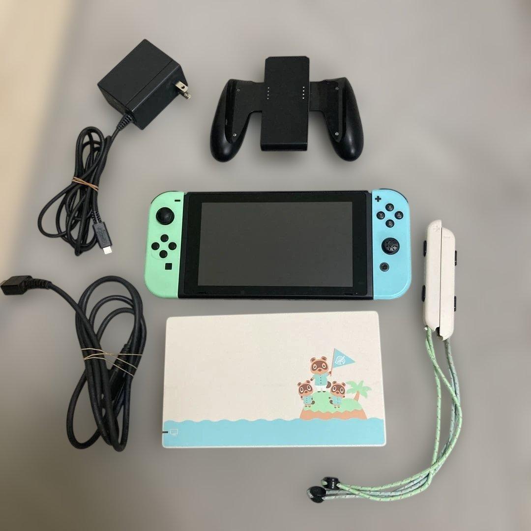 Nintendo Switch あつまれどうぶつの森　本体　カバー付き Switch/Switch Lite用「あつまれ どうぶつの森エディション