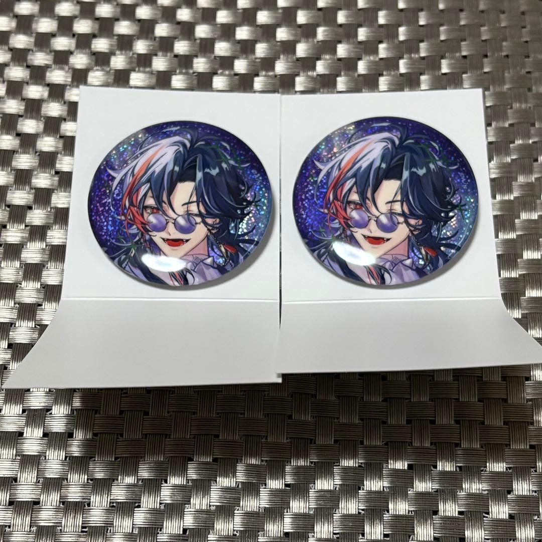 魁星 IMPACT キラキラ缶バッジ 月組 にじさんじ ② - メルカリ