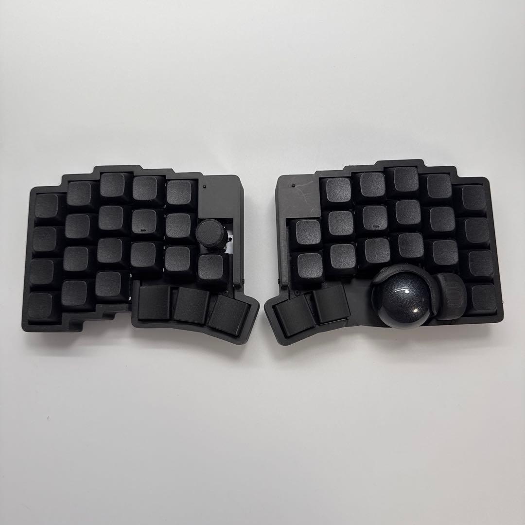 roBa ブラック 無線 トラックボール キーボード - メルカリ