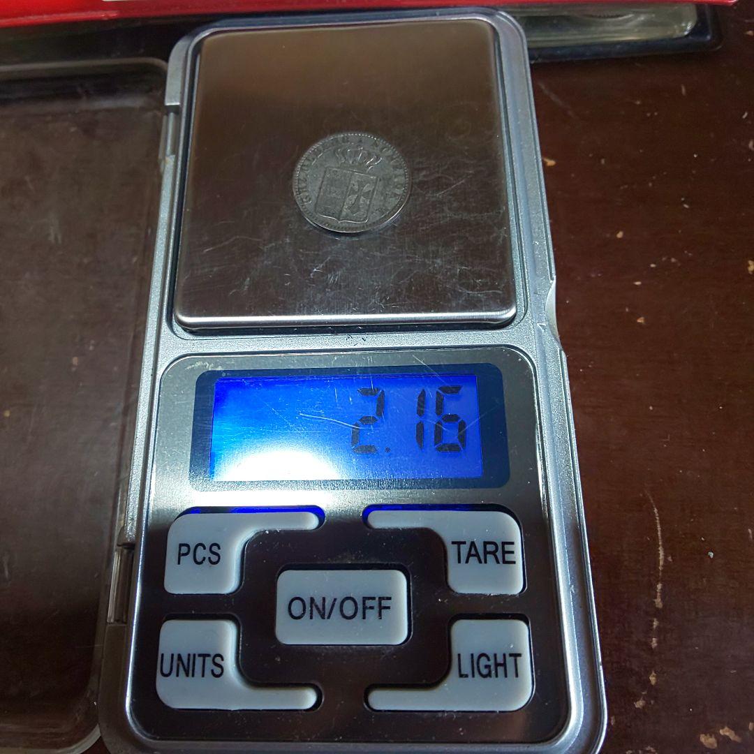 1858年 オーストリア 1 GROSCHEN 銀貨 - メルカリ