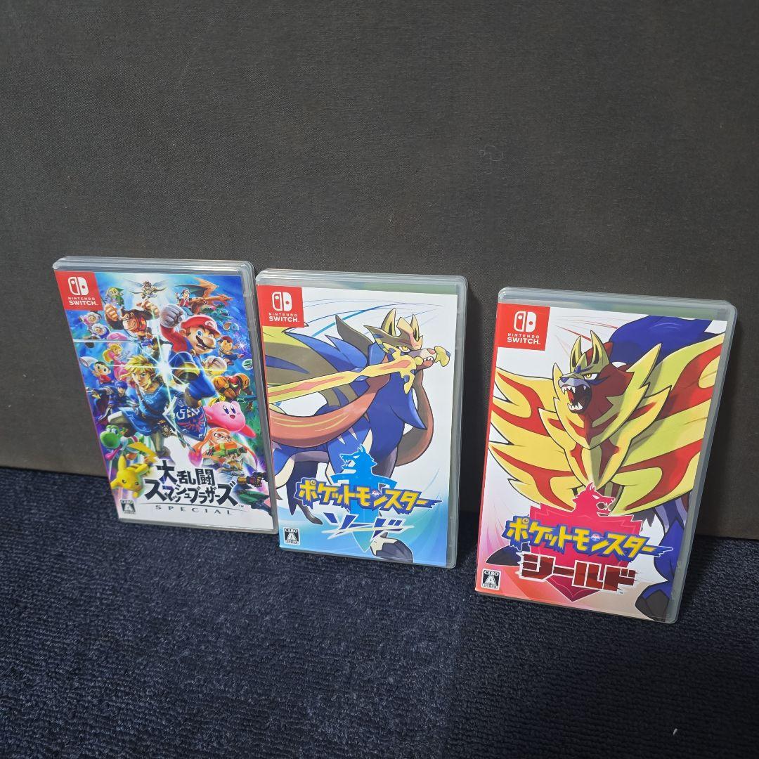 ３点セットポケットモンスターソード/シールド/大乱闘 以前に開催したスピリッツイベントで限定出現していた