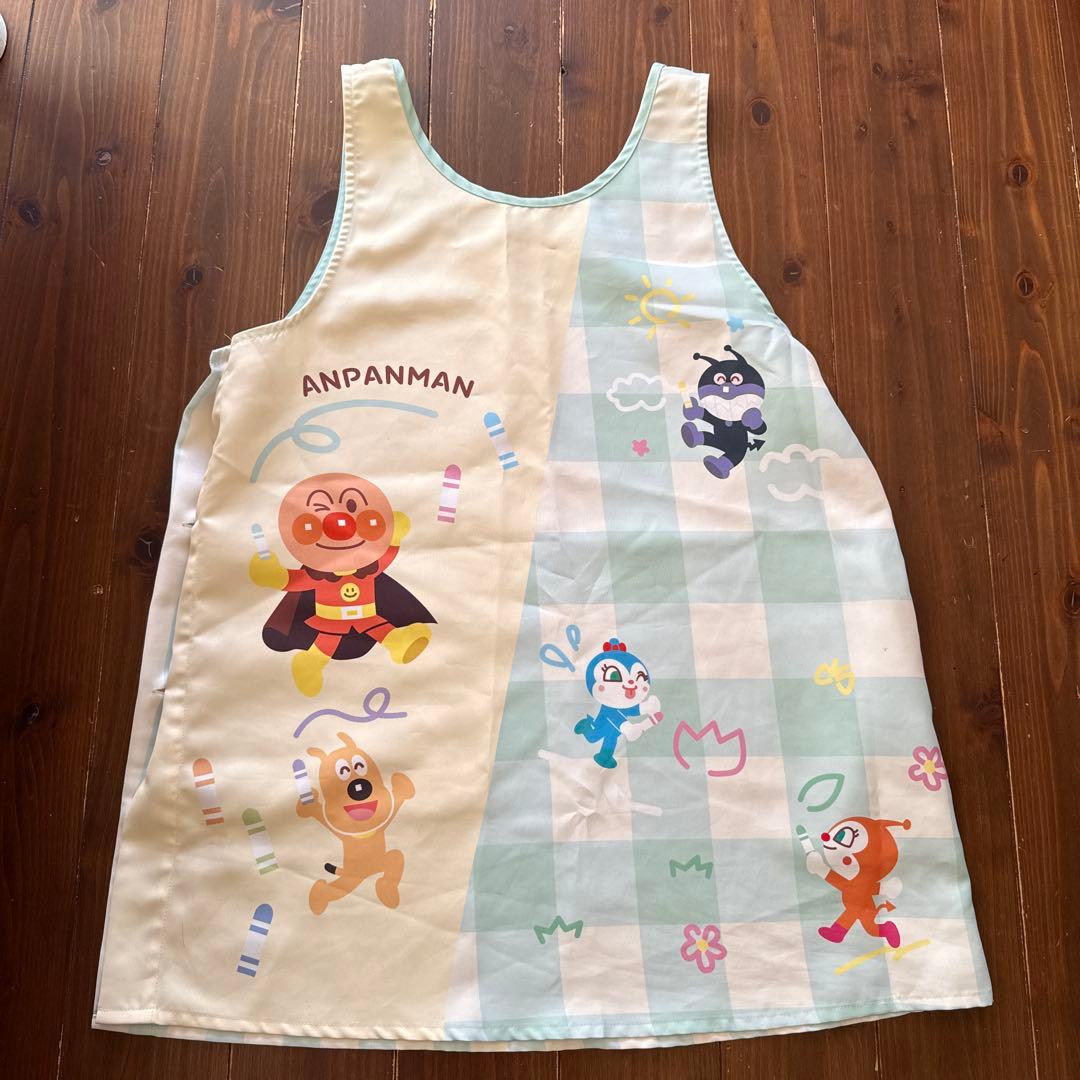 アンパンマンエプロン 「いっしょに描こう！ 」フレーベル館 保育士