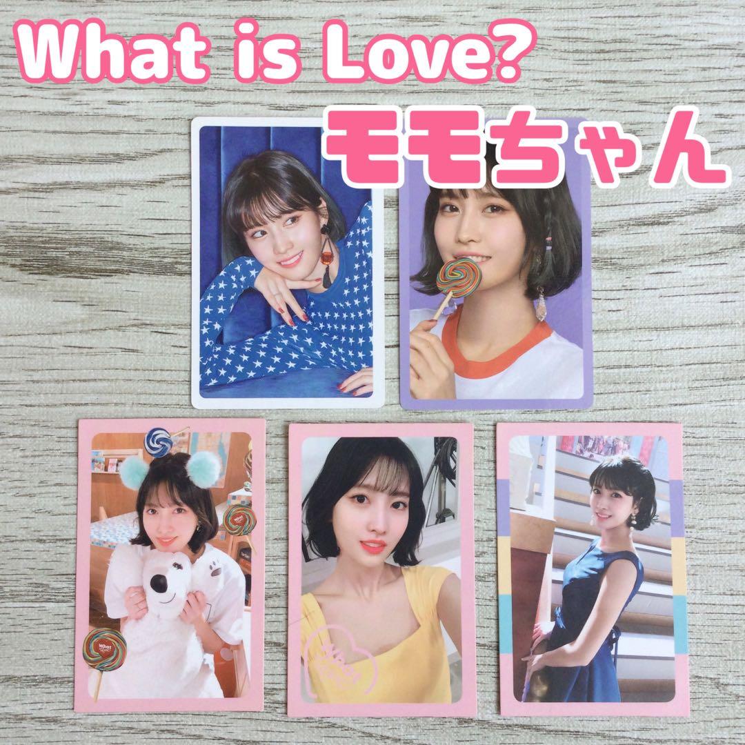 twice モモ what is love? イズラブ 特典 トレカ momo - メルカリ