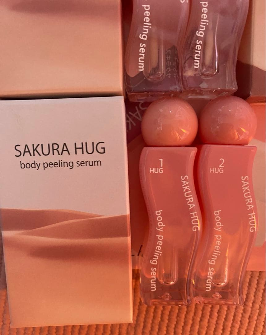 41,003円相当!!】SAKURA GLOW ピーリングセラム 6点セット - メルカリ