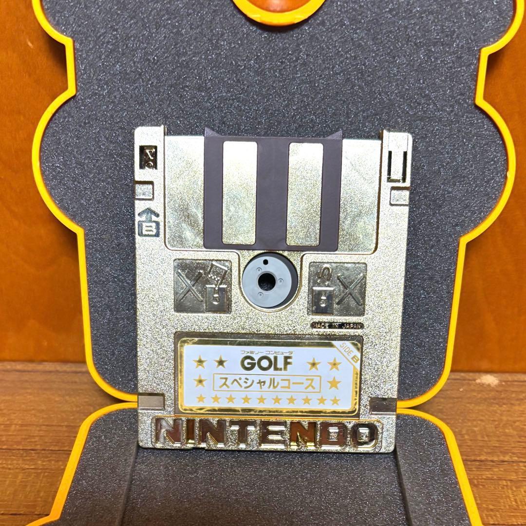 非売品 任天堂ディスクシステム ゴールドディスクマリオゴルフJAPAN