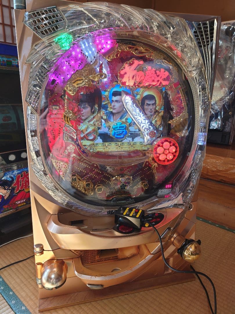 CR花の慶次〜斬Ｈ6‐V 実機　パチンコパチスロ Yahoo!オークション -「花の慶次斬」(パチンコ、パチスロ) の落札相場