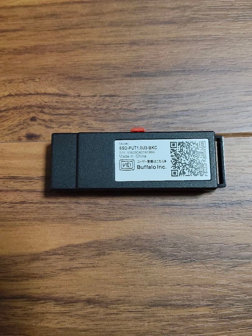 BUFFALO SSD-PUT1.0U3-BKC 1.0TB 中古