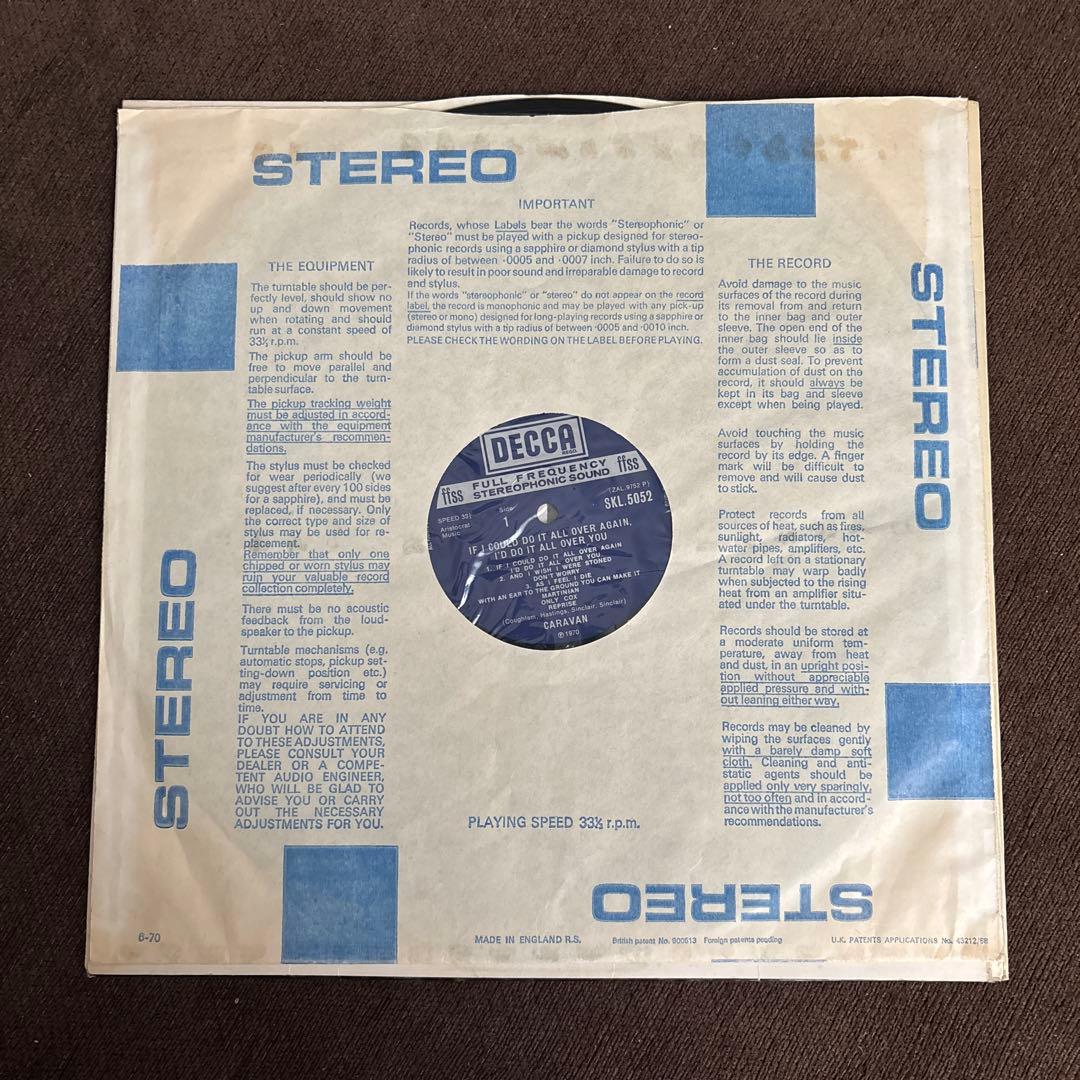 Caravan if I could do it … UK初回盤LP キャラバン - メルカリ