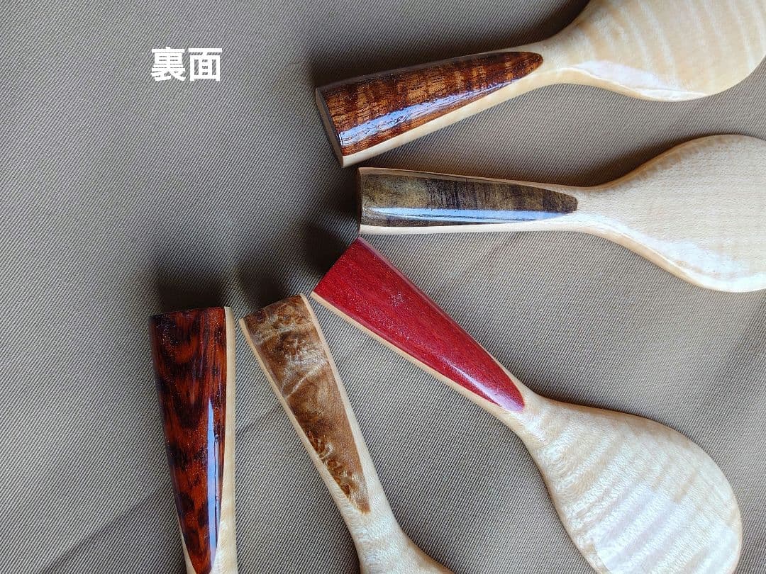 超高級手巻き寿司しゃもじ5本セット 世界の希少材 - メルカリ