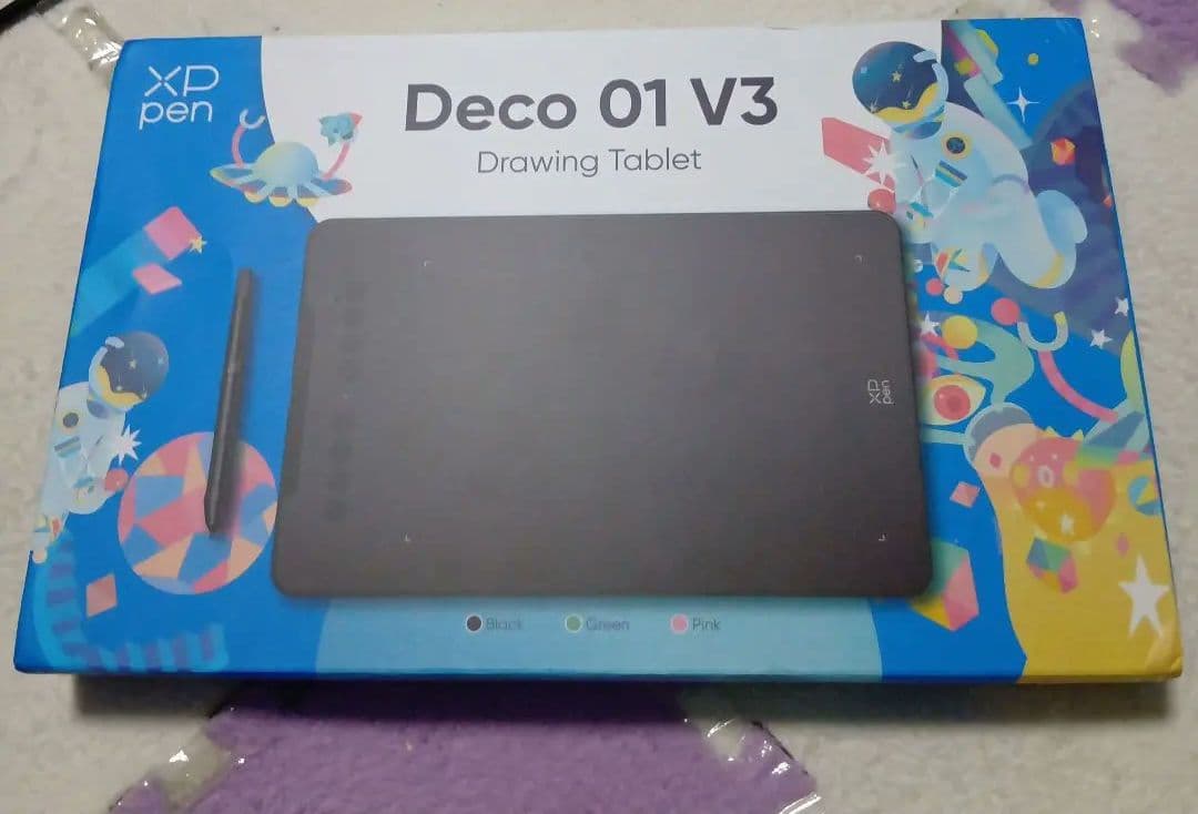 XP-Pen Deco 01 V3 ペンタブレット本体 Deco 01 V3: Deco 01 V2's upgraded version | XPPen