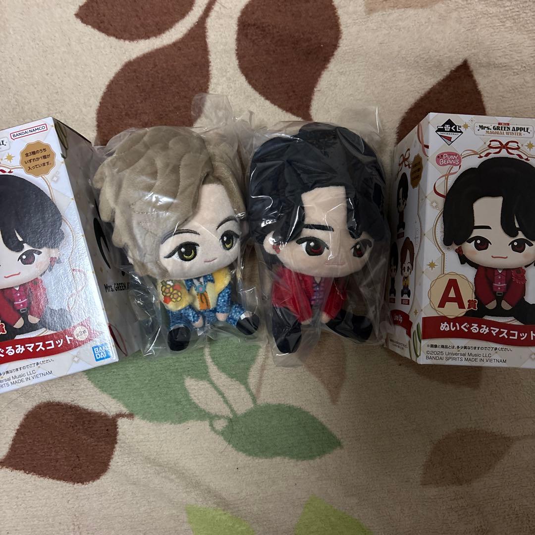 k*o様 ミセス一番くじa賞 Mrs.GREEN APPLE 大森元貴 藤澤涼架 - メルカリ