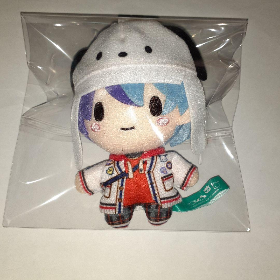 プロセカ 青柳冬弥 ふわぷち マスコット ぬいぐるみ サンリオコラボ