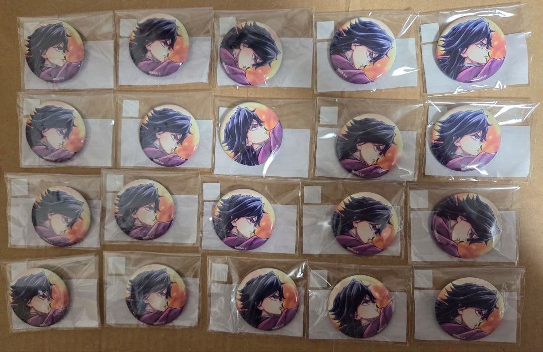 鬼滅の刃 C106 繋ぐ WEBSHOPくじ F賞 缶バッジ 33点 冨岡義勇 鬼滅の刃 C106 「繋ぐ」 WEBSHOPくじ F賞冨岡義勇 2点 - メルカリ