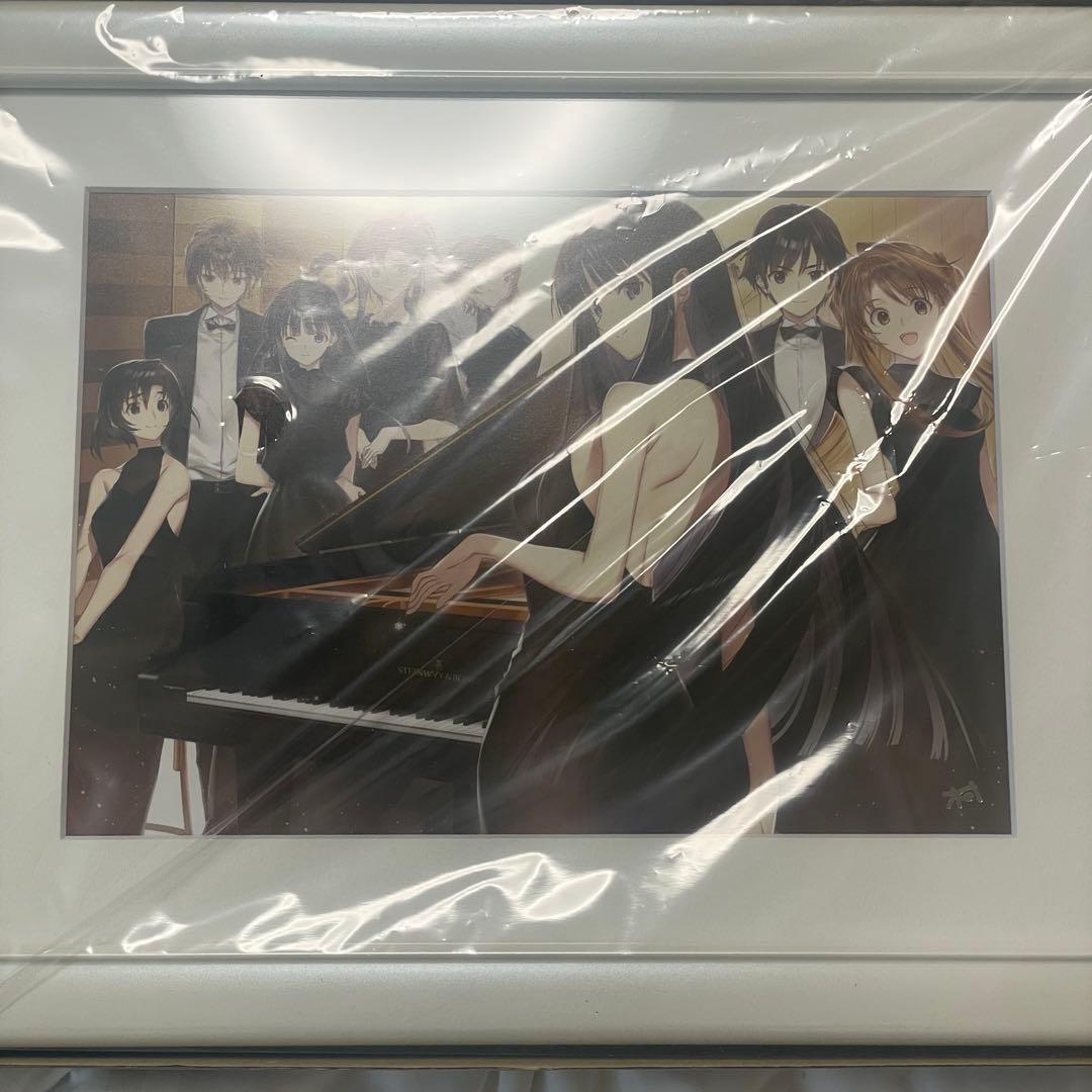 WHITE ALBUM2』なかむらたけし箔押しサイン入り描き下ろし複製原画