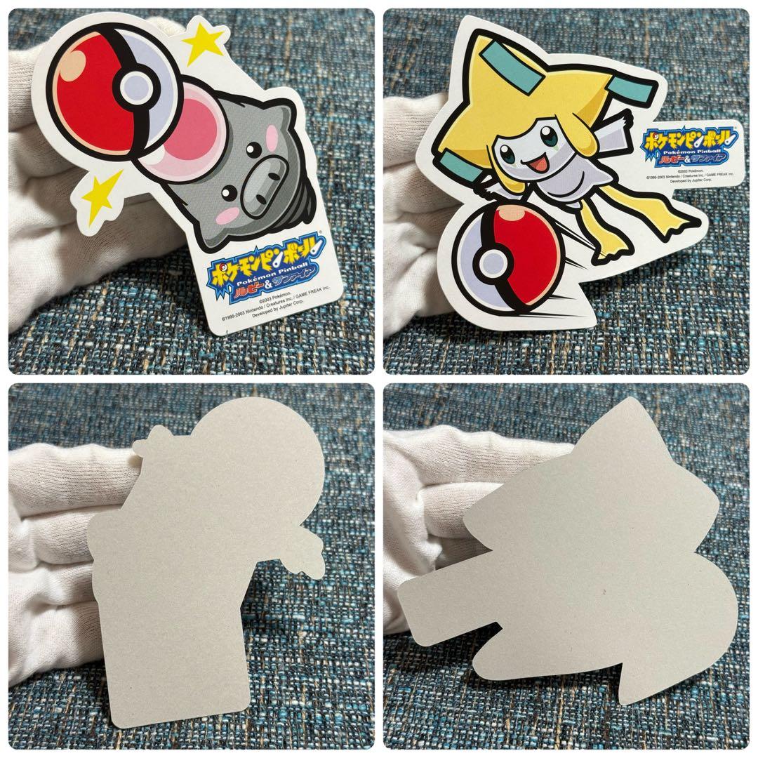 希少☆美品】ポケモン ピンボール ルビー＆サファイア 店頭販促用POP