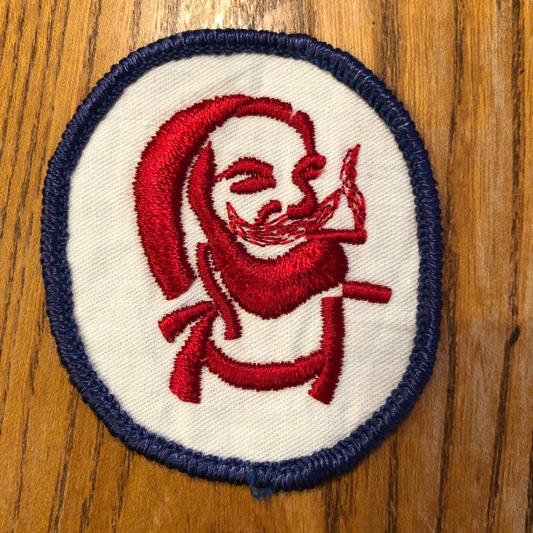 70's zigzag patchジグザグワッペン - メルカリ