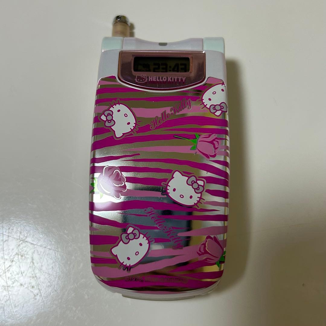 希少】au A3014S ハローキティコラボモデル ガラケー 平成レトロ