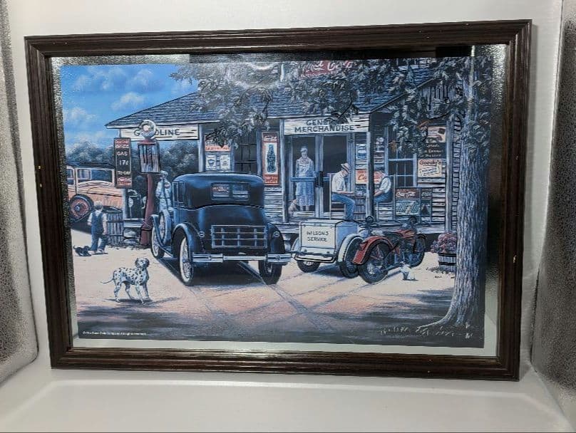 【希少品】Coca-Cola Looking Back パブミラー ノウティーボーイ | . コカコーラ パブミラーーーーー 自宅ガレージや