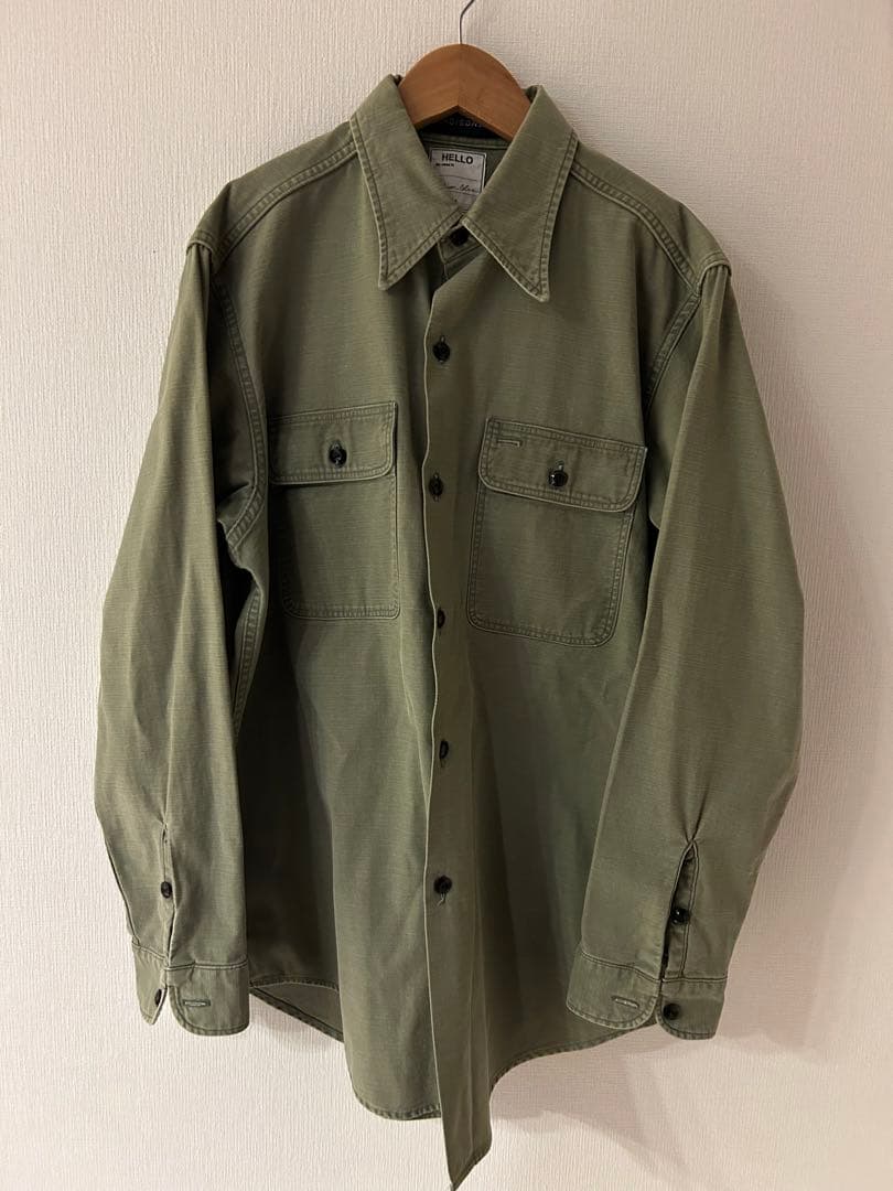 マディソンブルー カーキ ハンプトン バックサテンシャツ - メルカリ