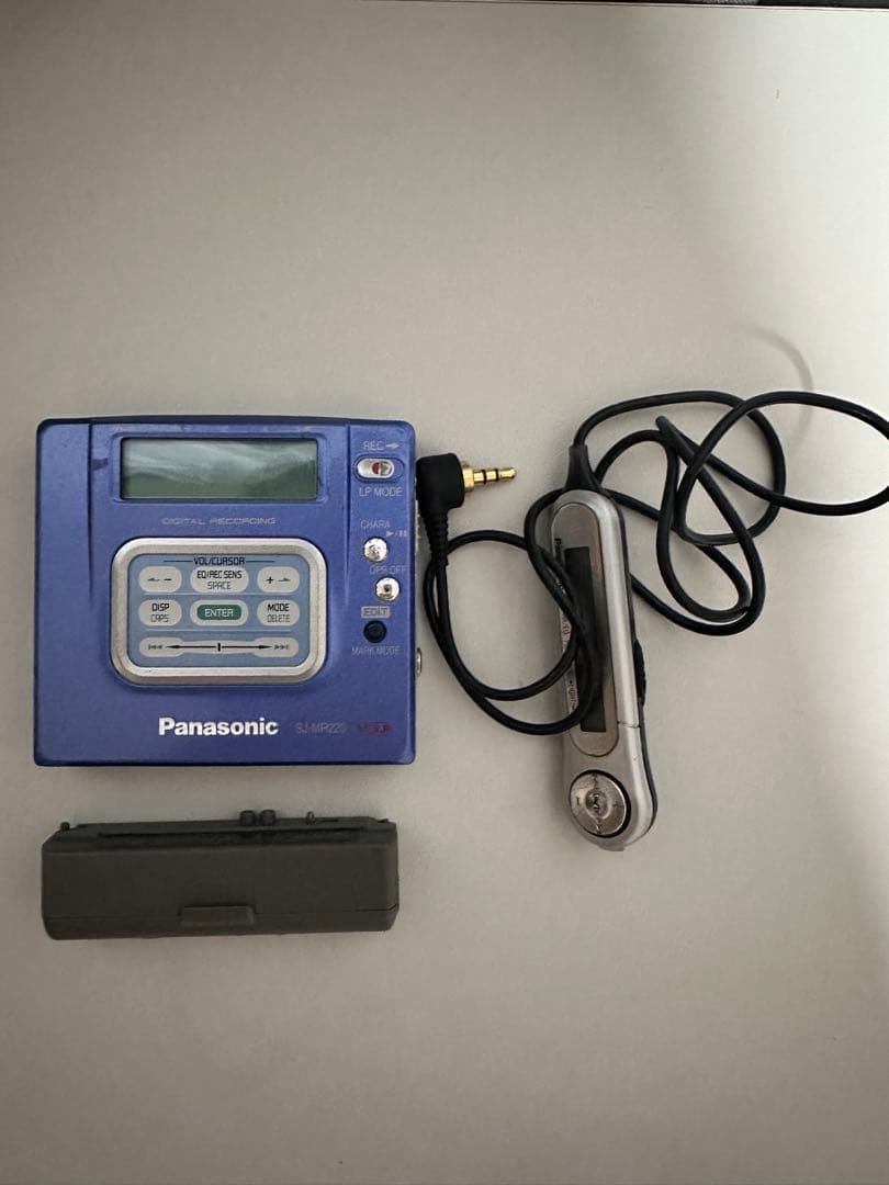 Panasonic ポータブルMDプレーヤー 再生動作確認済み - メルカリ