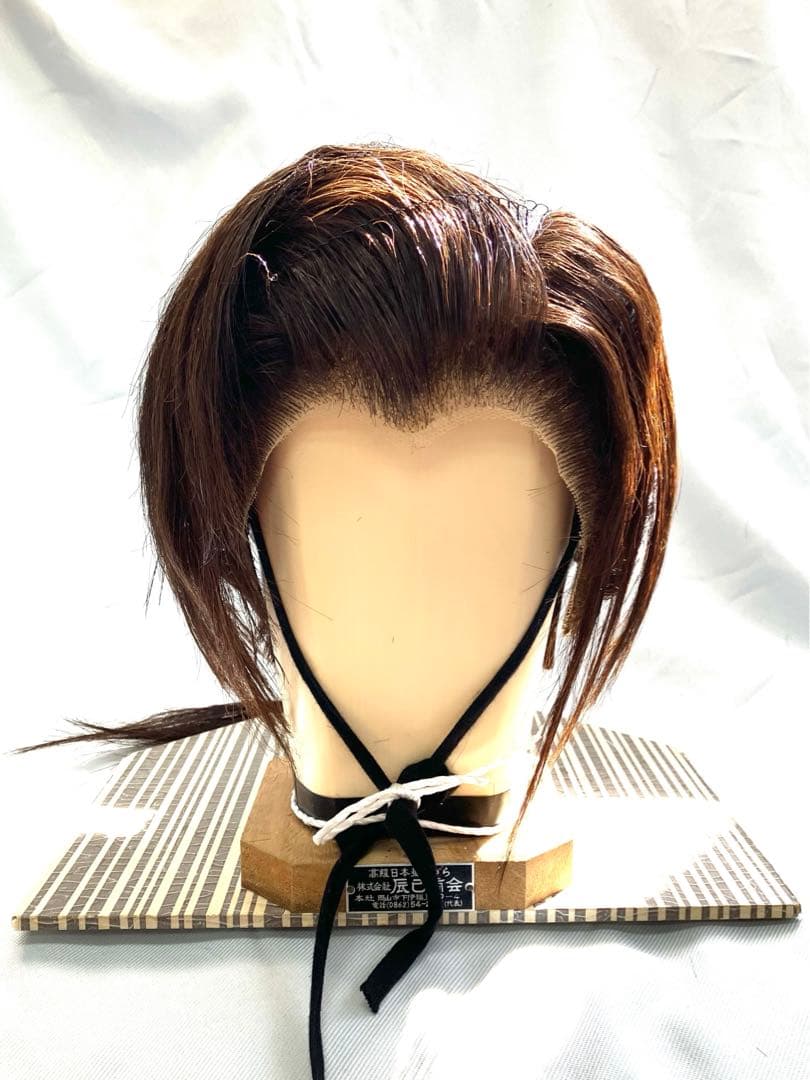 辰巳6号サイズ、一つ縛り、中古舞踊かつら、大衆演劇かつら、日本髪