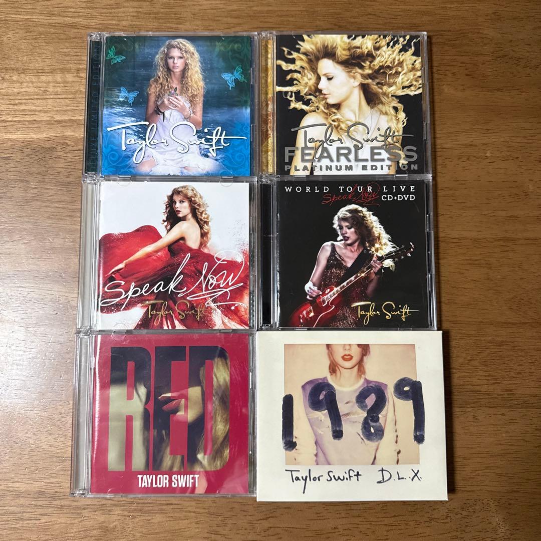 Taylor Swift テイラー・スウィフト アルバム 全6枚セット Amazon.co.jp: テイラー・スウィフト: ミュージック
