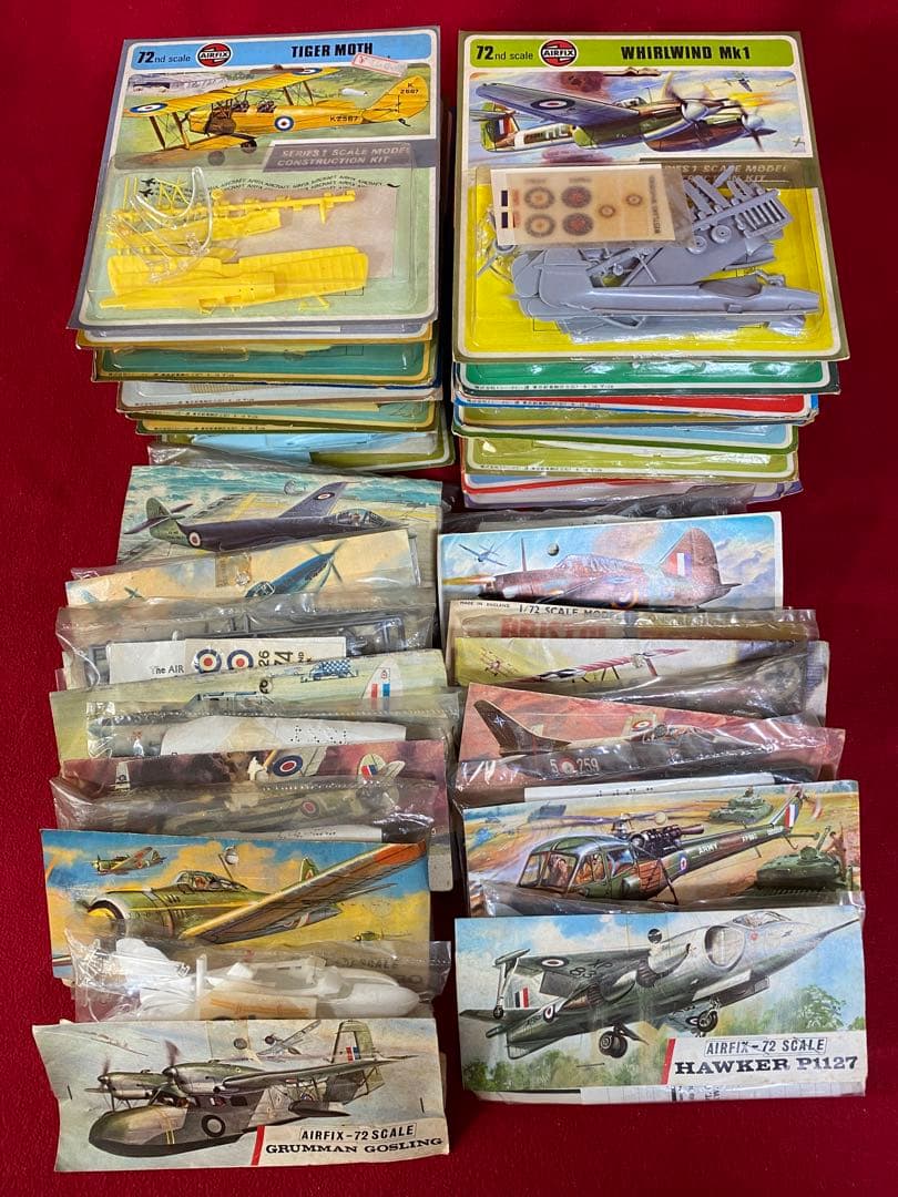 エアフィクス1/72 ホーカーP1127 他、全30個セット - メルカリ