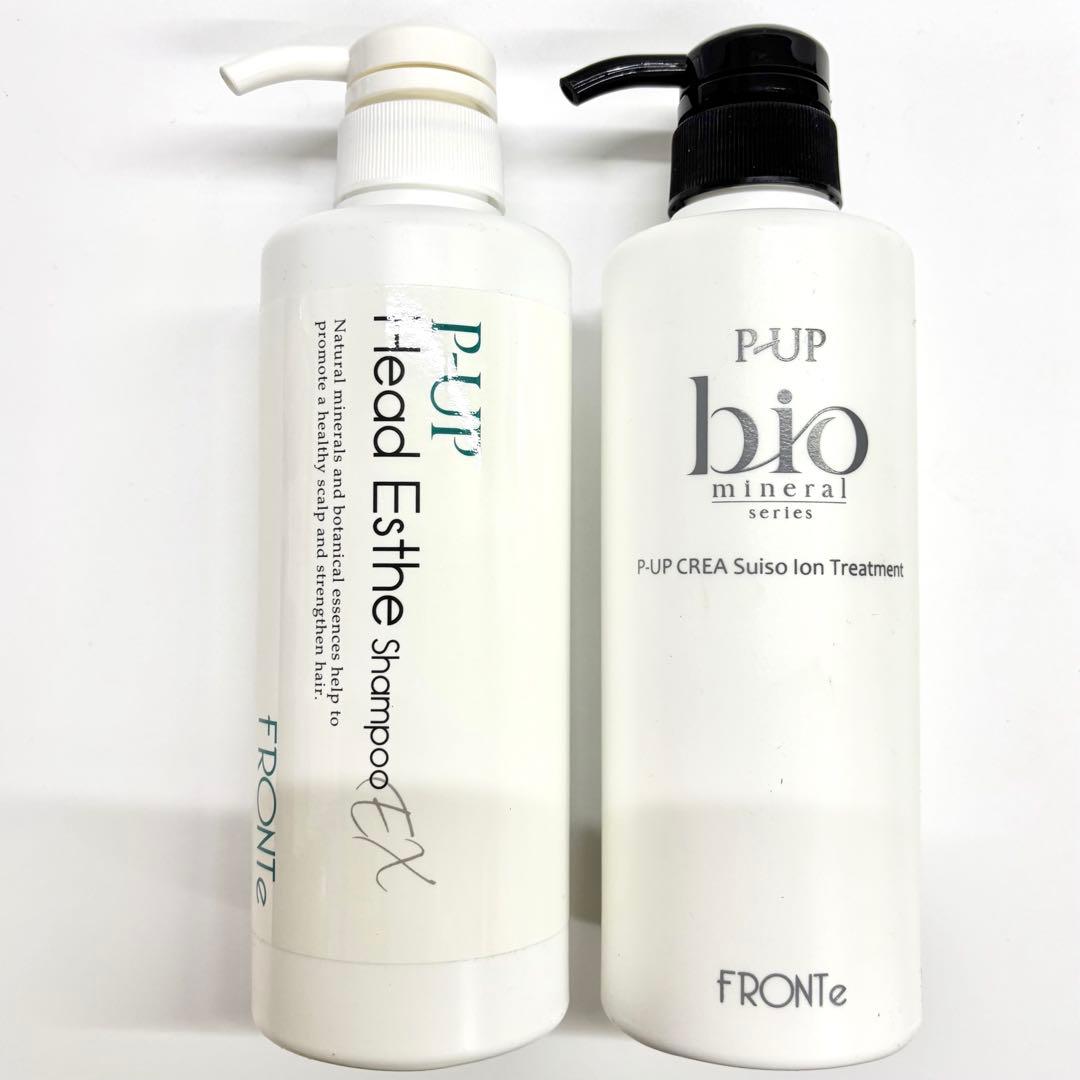 P-UP ヘッドエステシャンプー EX & クレア 水素イオン トリートメント